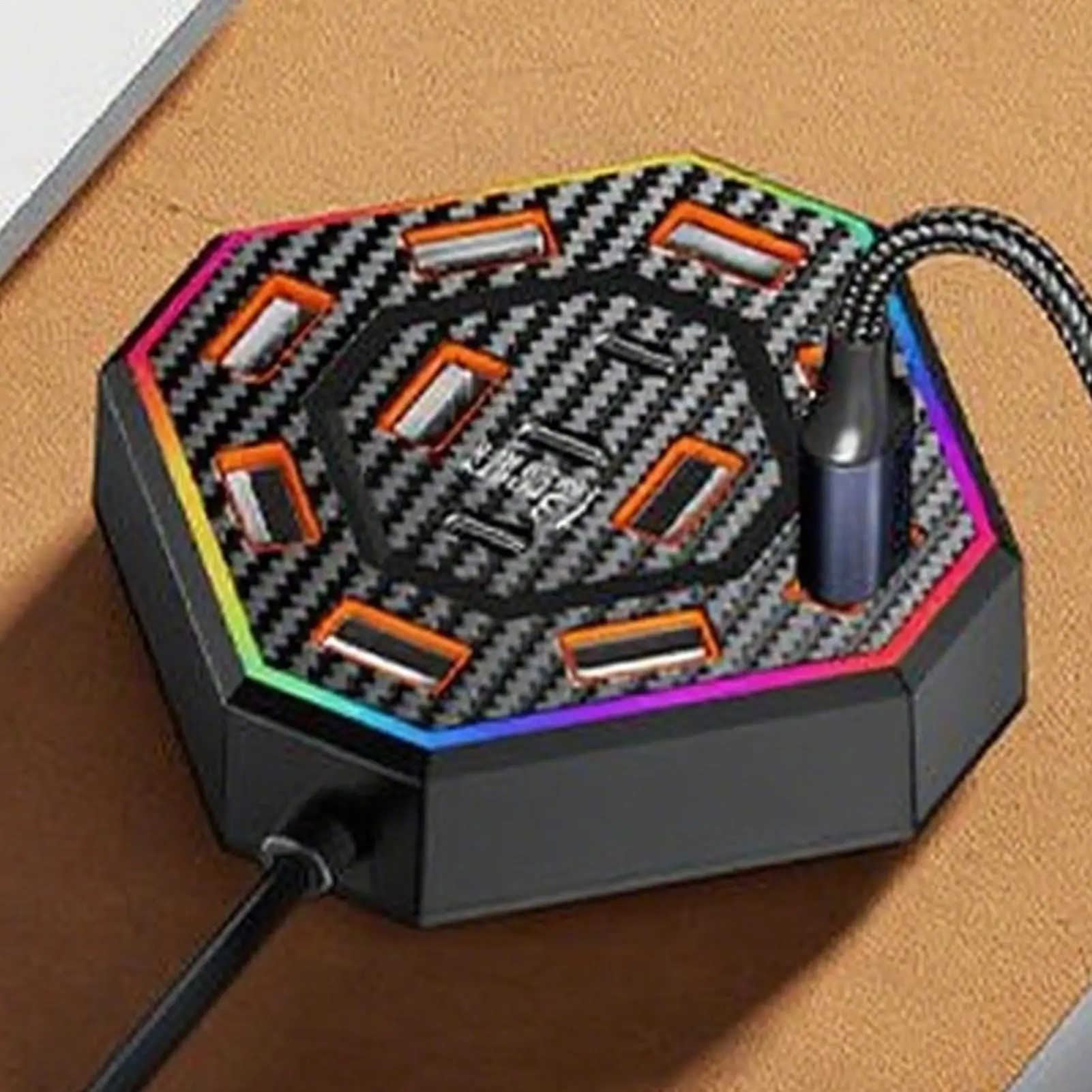 Docking Station 13-Port Docking Station For Laptop RGB Accessories Electric Working For Professionals College Students Adults
Docking Station 13-Port Docking Station For Laptop RGB Accessories Electric Working For Professionals College Students Adults
