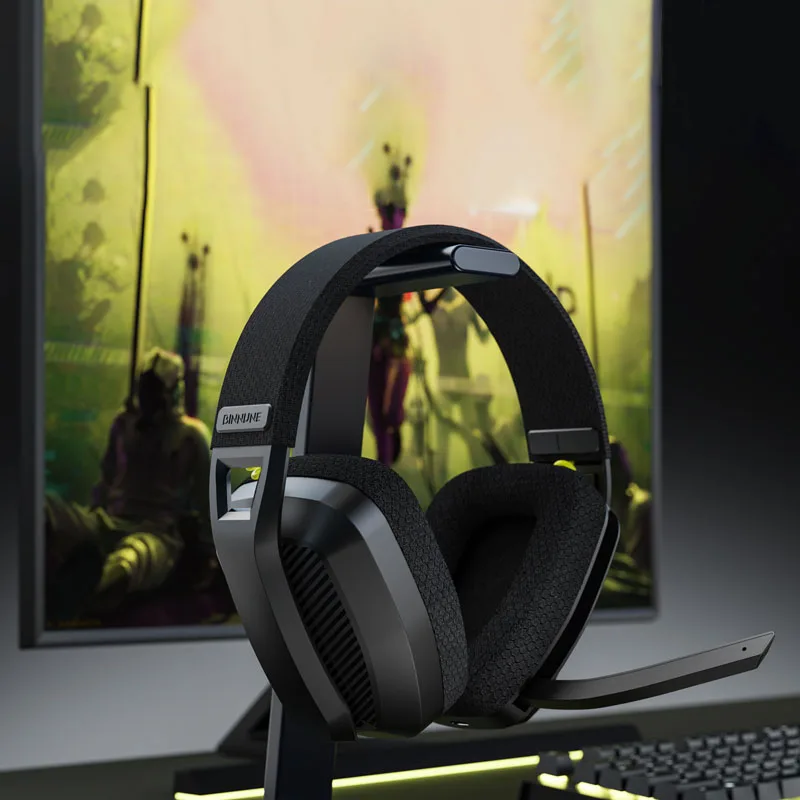 BINNUNE 2.4GHz Wireless Gaming Headset with Mic for PS5 PS4 PC Mac Playstation Bluetooth Gaming Headset with Microphone
BINNUNE 2.4GHz Wireless Gaming Headset with Mic for PS5 PS4 PC Mac Playstation Bluetooth Gaming Headset with Microphone