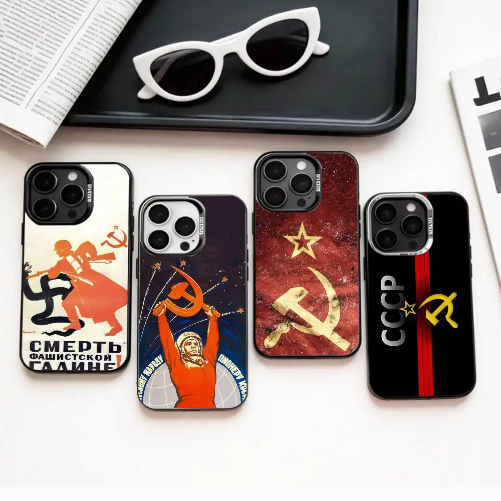 V-Vintage S-Style Stalin S-Soviet Phone Case For iPhone17,16,15,14,13,12,11 Plus,Pro Max Colored Silver Plated Inside Cover
V-Vintage S-Style Stalin S-Soviet Phone Case For iPhone17,16,15,14,13,12,11 Plus,Pro Max Colored Silver Plated Inside Cover