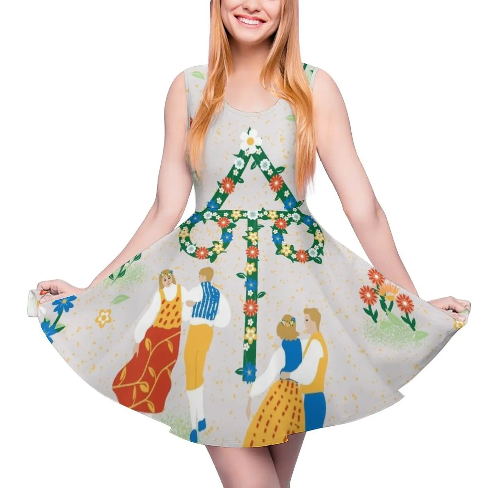 Midsummer Maypole Dance Sleeveless Dress birthday dress for women luxury 2024 Long dress woman
Midsummer Maypole Dance Sleeveless Dress birthday dress for women luxury 2024 Long dress woman