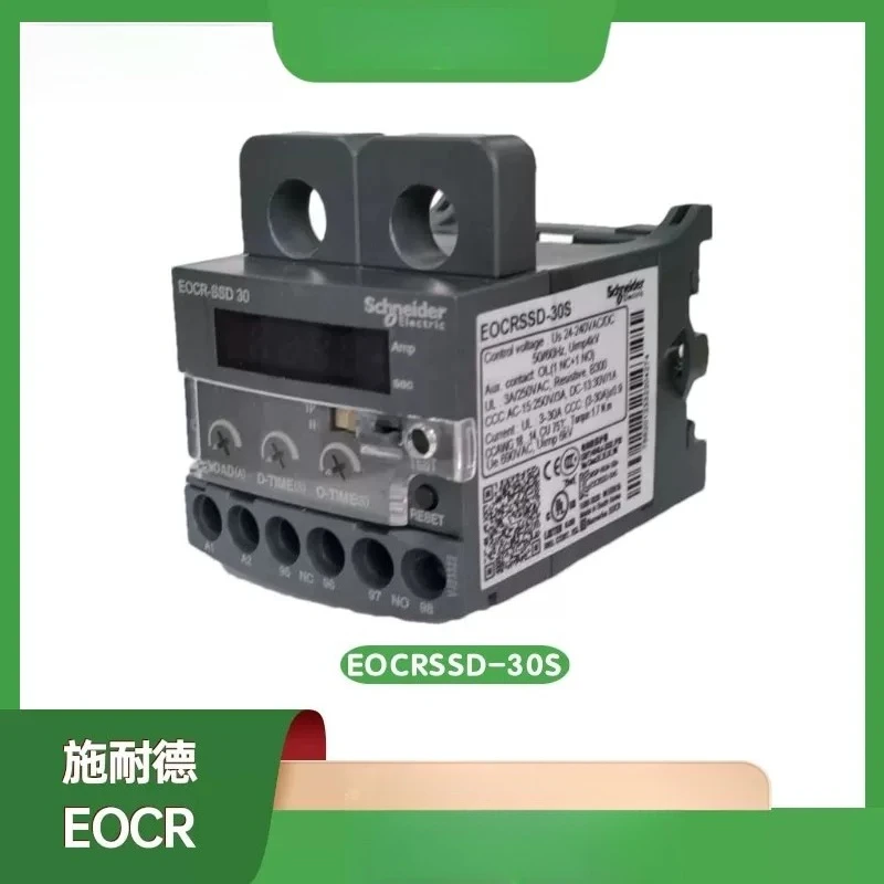 New Original EOCRSSD-30S Digital Electronic Overcurrent Relay 24-240V Motor Protection
New Original EOCRSSD-30S Digital Electronic Overcurrent Relay 24-240V Motor Protection