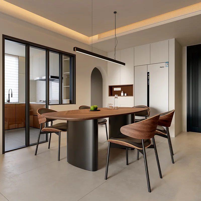 #Luxury Dining Table With Wooden Top High End Modern Minimalist Dining Table Set Leaf Shape Designer Dining Table For Home
#Luxury Dining Table With Wooden Top High End Modern Minimalist Dining Table Set Leaf Shape Designer Dining Table For Home