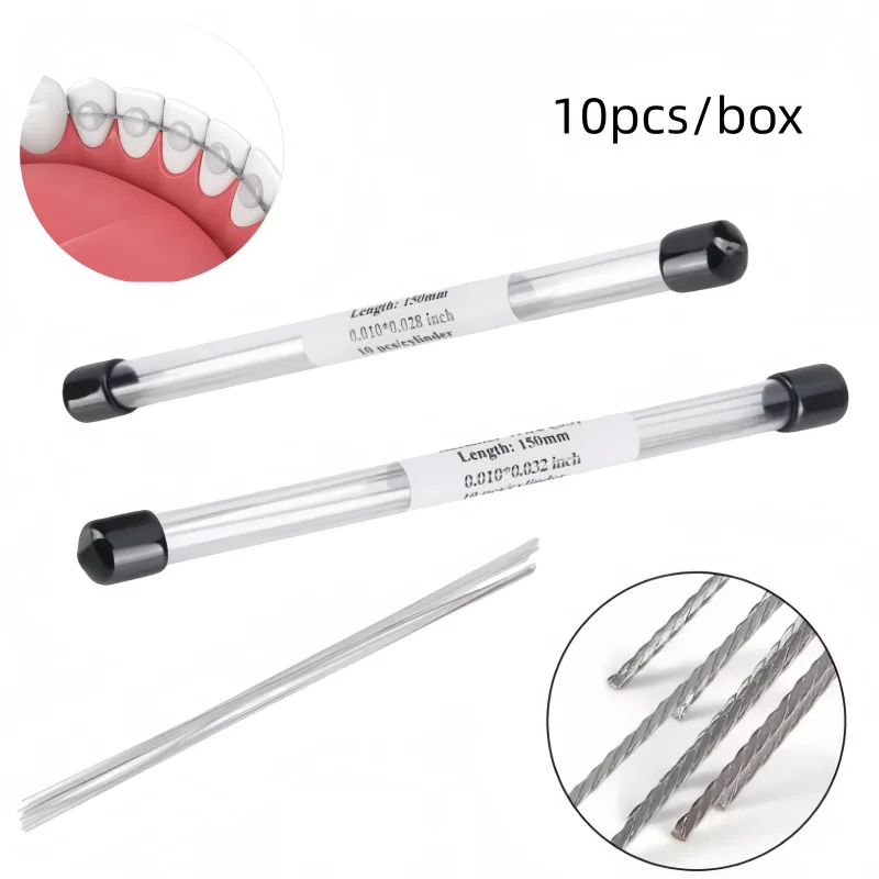 10pcs/box Dental Orthodontics Lingual Retaining Wire 15cm Lingual Retention Wire Dental Consumables Dental Orthopedic Materials
10pcs/box Dental Orthodontics Lingual Retaining Wire 15cm Lingual Retention Wire Dental Consumables Dental Orthopedic Materials