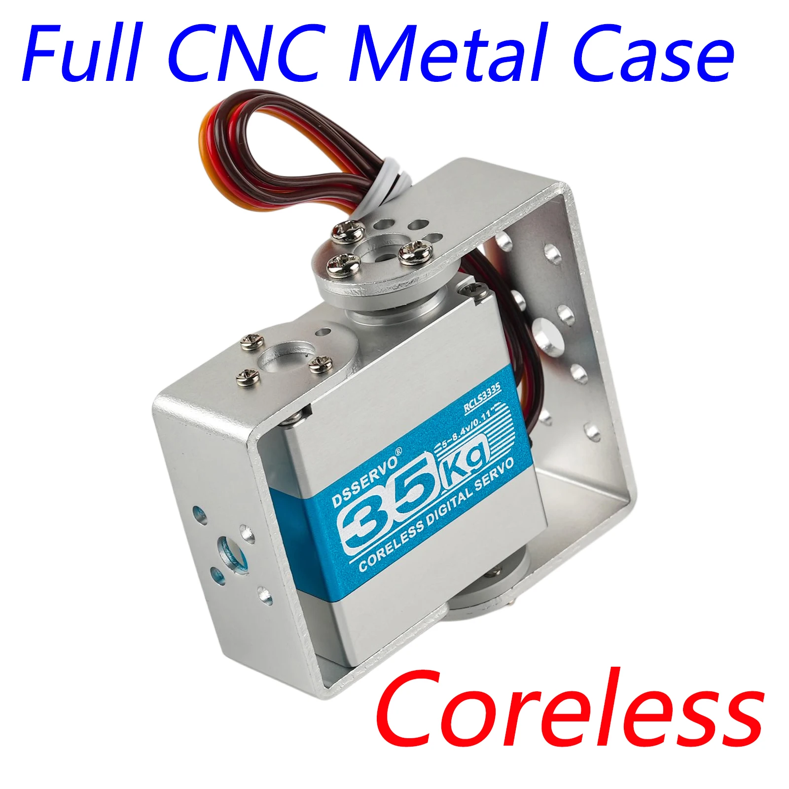 Robot Servo 35kg RCLS3335 All Metal CNC Gear Digital Servo For Arduino RC Servo Coreless Motor Long and Short Straight U Mouting
Robot Servo 35kg RCLS3335 All Metal CNC Gear Digital Servo For Arduino RC Servo Coreless Motor Long and Short Straight U Mouting