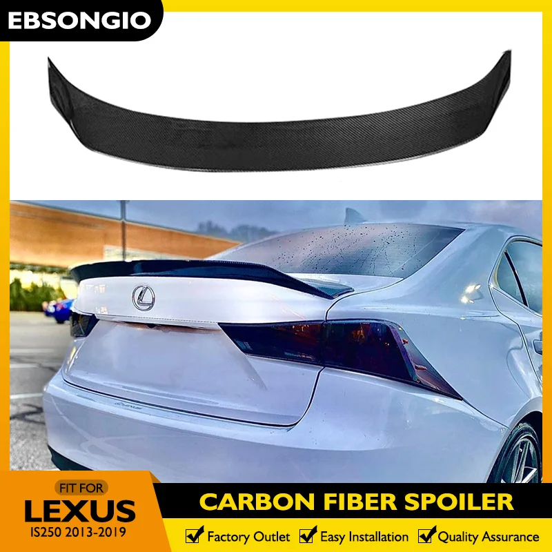 Real Carbon Fiber AR Style Spoiler For Lexus IS200 IS250 IS350 IS300 AWD/IS200T All Models 2013-2019 Car Rear Trunk Spoiler
Real Carbon Fiber AR Style Spoiler For Lexus IS200 IS250 IS350 IS300 AWD/IS200T All Models 2013-2019 Car Rear Trunk Spoiler