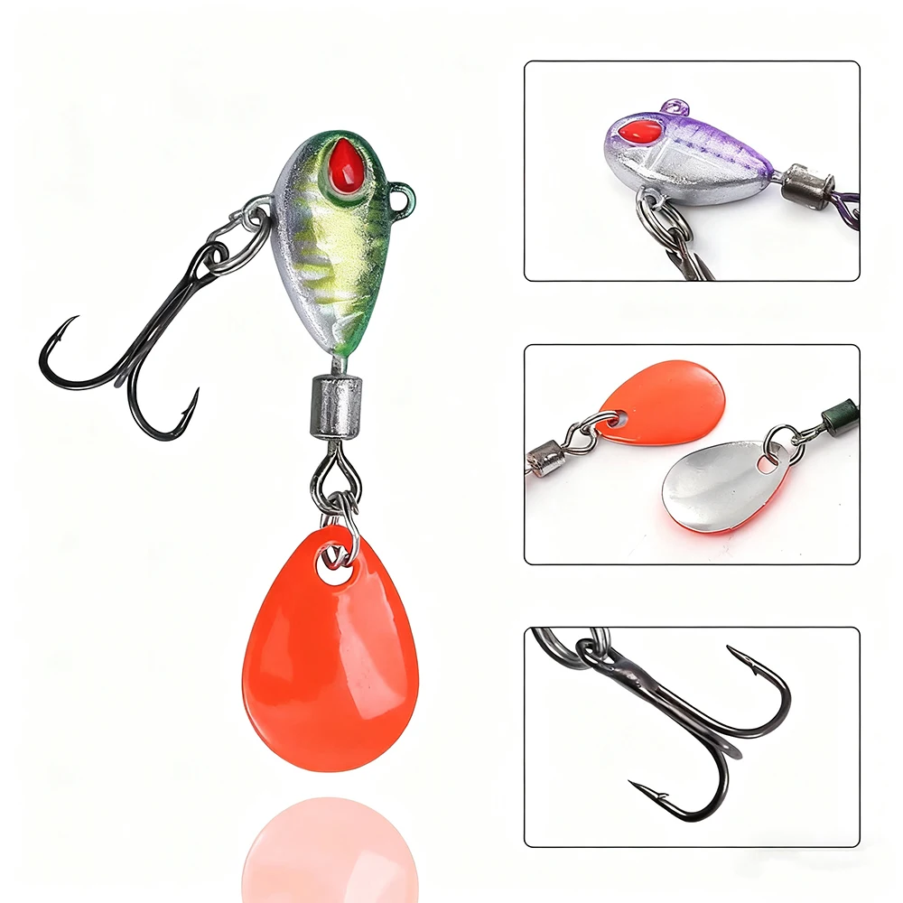 Rotating Sequined Lure Whirlwind Artificial VIB Bait Sinking Wobblers Baits Easily Catch Sea Bass Fish Far Casting Fishing Baits
Rotating Sequined Lure Whirlwind Artificial VIB Bait Sinking Wobblers Baits Easily Catch Sea Bass Fish Far Casting Fishing Baits