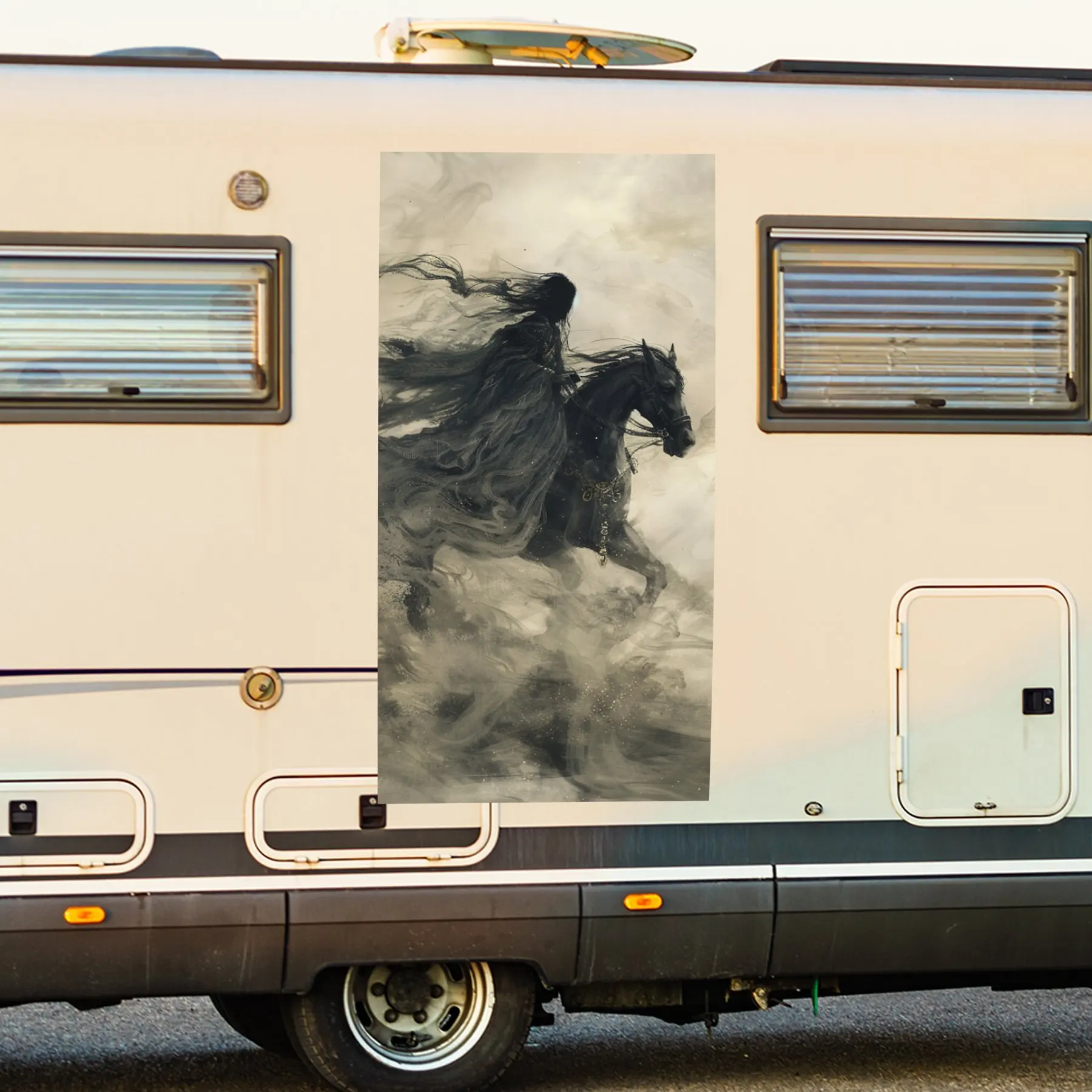 Силуэт Ghost Rider, наклейка на дверь автомобиля для дома на колесах, ПВХ, самоводонепроницаемая палка, яркие автомобильные внешние аксессуары, декор, защита Gi
Силуэт Ghost Rider, наклейка на дверь автомобиля для дома на колесах, ПВХ, самоводонепроницаемая палка, яркие автомобильные внешние аксессуары, декор, защита Gi