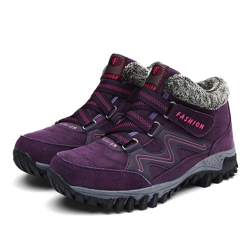 Warm Fleece Lined Cotton Shoes Anti-Slip Large Size for Walking And Climbing Mountains in Winter Comfortable Casual Shoes
Warm Fleece Lined Cotton Shoes Anti-Slip Large Size for Walking And Climbing Mountains in Winter Comfortable Casual Shoes