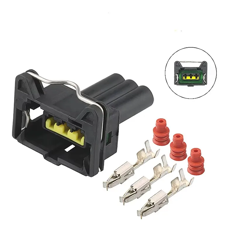 1 Set 3 Pin Way Power Timer Female Sealed Automobile Electrical Cable Connectors for Tyco Junior AMP MAP Sensor Plug 444072-1
1 Set 3 Pin Way Power Timer Female Sealed Automobile Electrical Cable Connectors for Tyco Junior AMP MAP Sensor Plug 444072-1