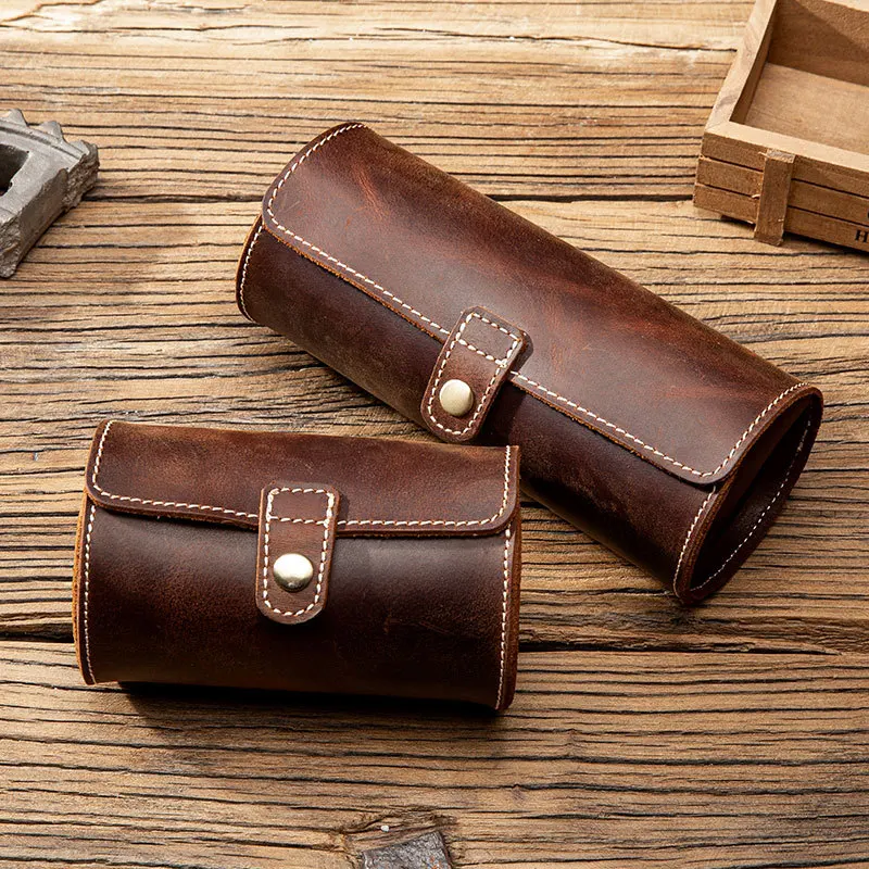 Vintage Portable Cow Leather Watch Case Antique Round Shape Watch Roll Case Watch Holder Travel Jewelry Storage Pouch Organizer
Vintage Portable Cow Leather Watch Case Antique Round Shape Watch Roll Case Watch Holder Travel Jewelry Storage Pouch Organizer