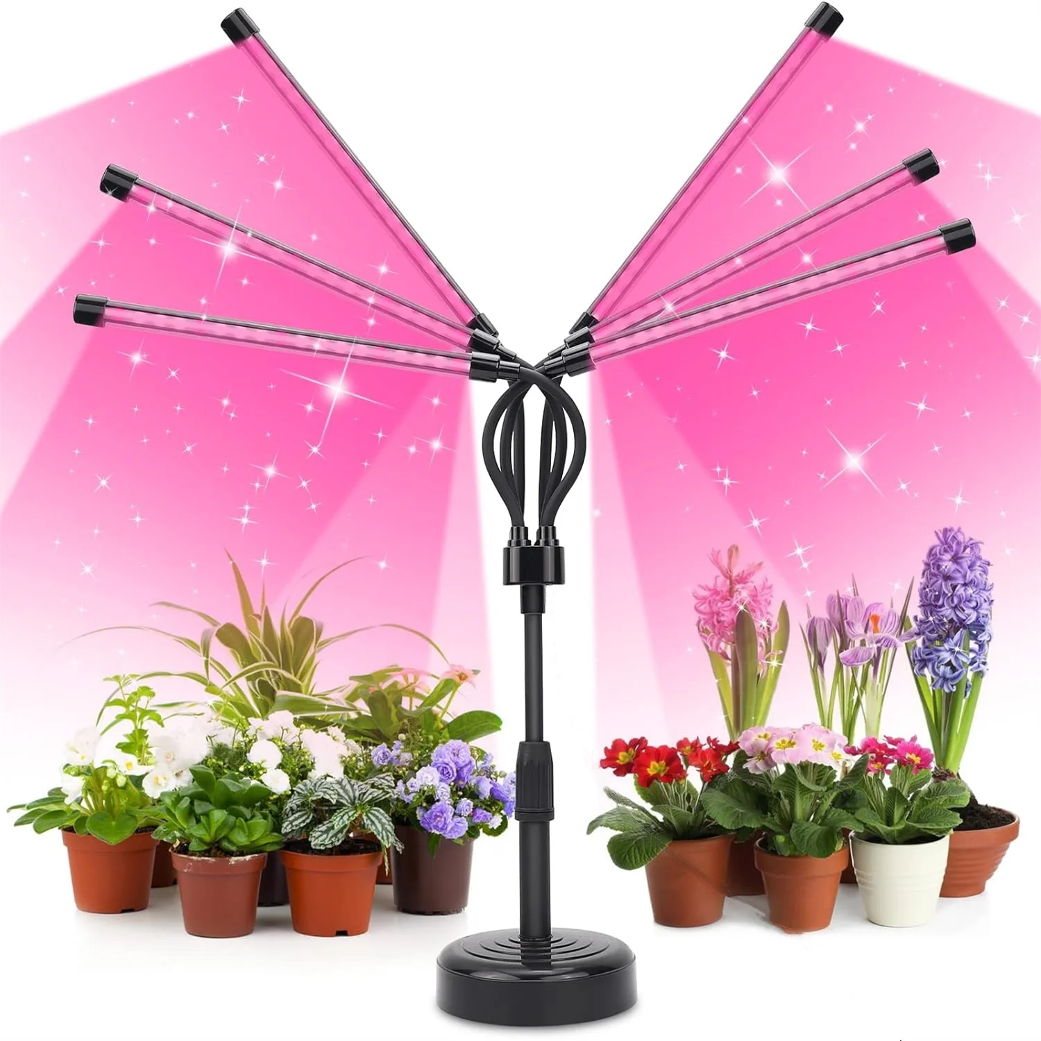 LED Desktop Stand Grow Light USB 5V Plant Lights Indoor Plants With Full Spectrum Red Blue Plant Growing Lamp 3/9/12Hours Timer
LED Desktop Stand Grow Light USB 5V Plant Lights Indoor Plants With Full Spectrum Red Blue Plant Growing Lamp 3/9/12Hours Timer