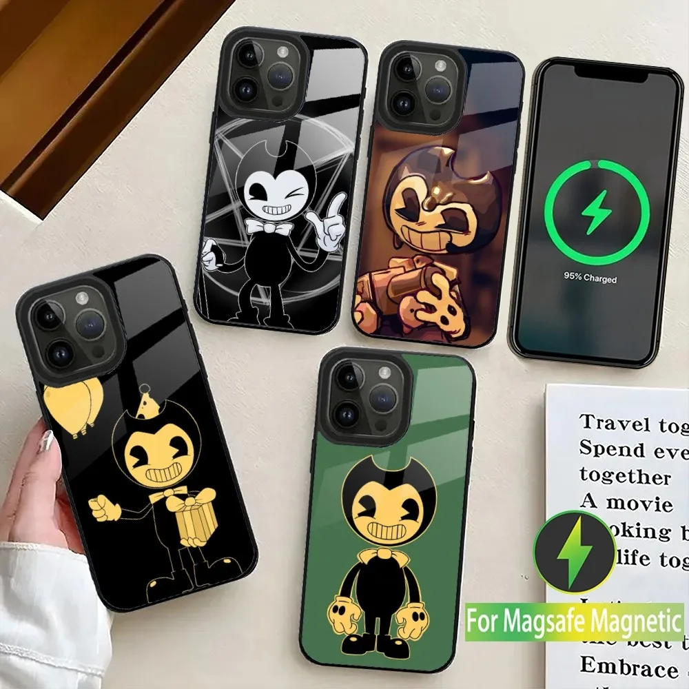 Game B-Bendy Phone Case For iPhone 16,15,14,13,12,11,Plus,Pro,Max Mini Magsafe Magnetic Wireless Charging
Game B-Bendy Phone Case For iPhone 16,15,14,13,12,11,Plus,Pro,Max Mini Magsafe Magnetic Wireless Charging
