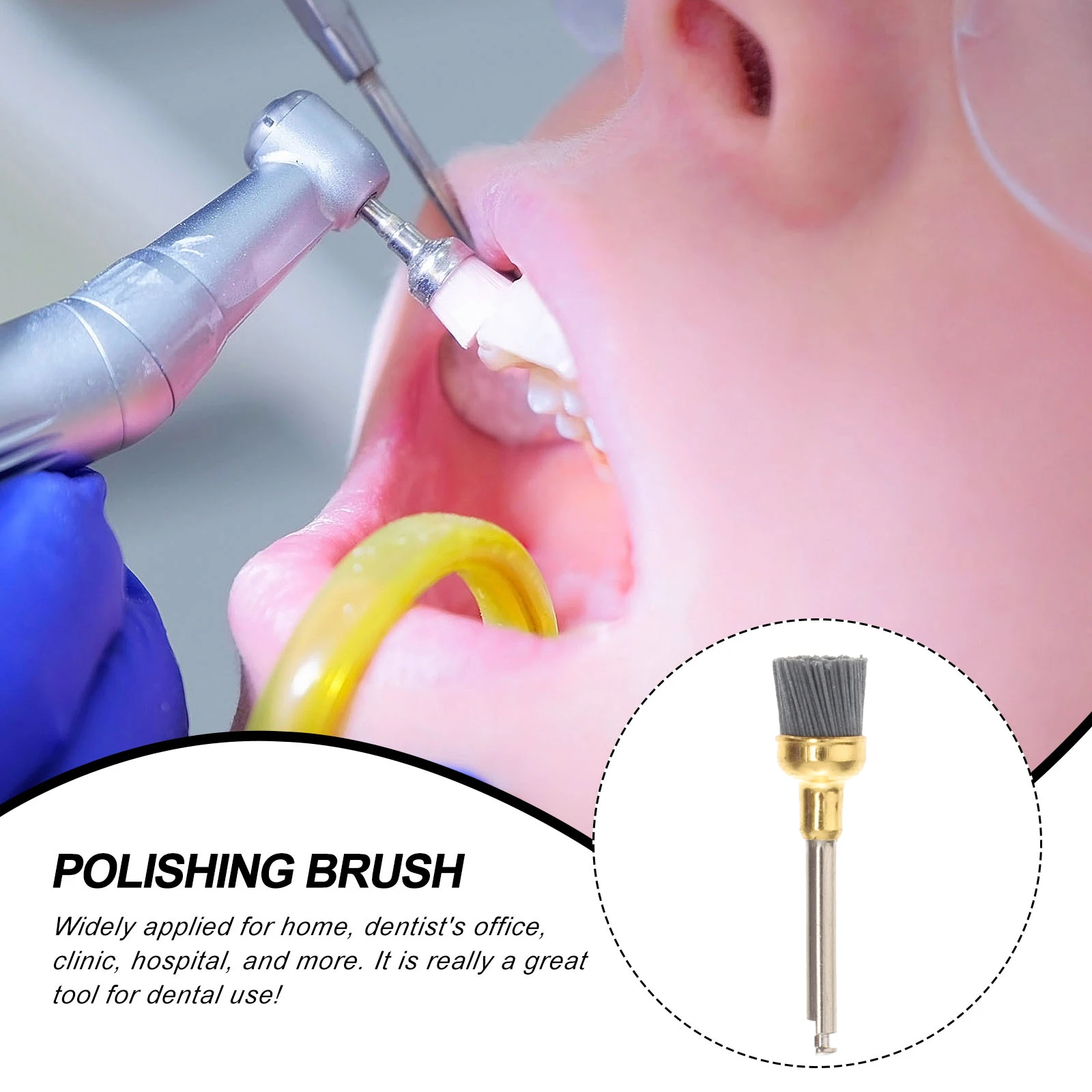 5pcs Polished Gold Brush Dental Accessories Aluminum Oxide Labs Prophylaxis Tools for Home Clinic Teeth Whitening Care
5pcs Polished Gold Brush Dental Accessories Aluminum Oxide Labs Prophylaxis Tools for Home Clinic Teeth Whitening Care