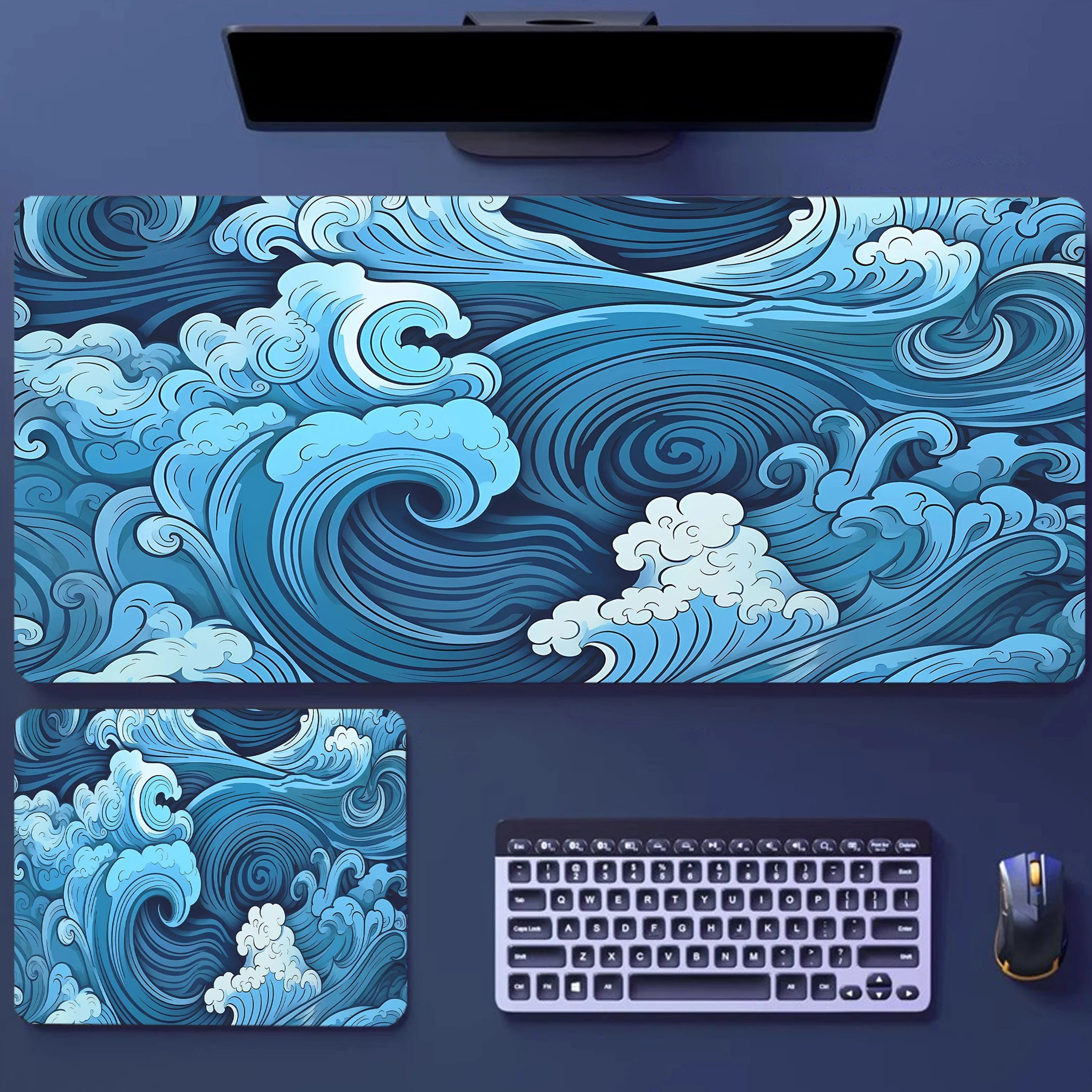 Great Wave Art MousePads With Non-Slip Base Large Gaming Keyboard Pad Comfortable Desk Mat For Office Study Relaxation 80x30cm
Great Wave Art MousePads With Non-Slip Base Large Gaming Keyboard Pad Comfortable Desk Mat For Office Study Relaxation 80x30cm