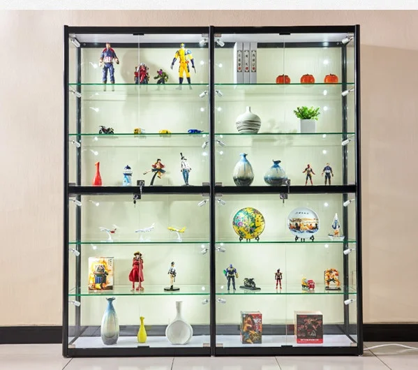 Locking display glass display cabinet factory personalized wholesale price glass display cabinet with shelves
Locking display glass display cabinet factory personalized wholesale price glass display cabinet with shelves