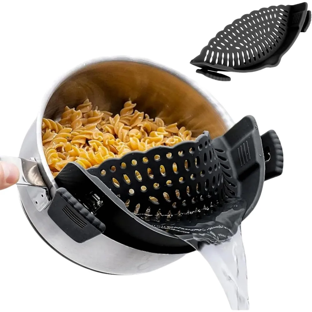 Силиконовый зажим для всех кастрюль и сковородок, сито для макарон, зажим для пищевого сита для мяса, овощей, фруктов, силиконовый кухонный зажим 
Силиконовый зажим для всех кастрюль и сковородок, сито для макарон, зажим для пищевого сита для мяса, овощей, фруктов, силиконовый кухонный зажим