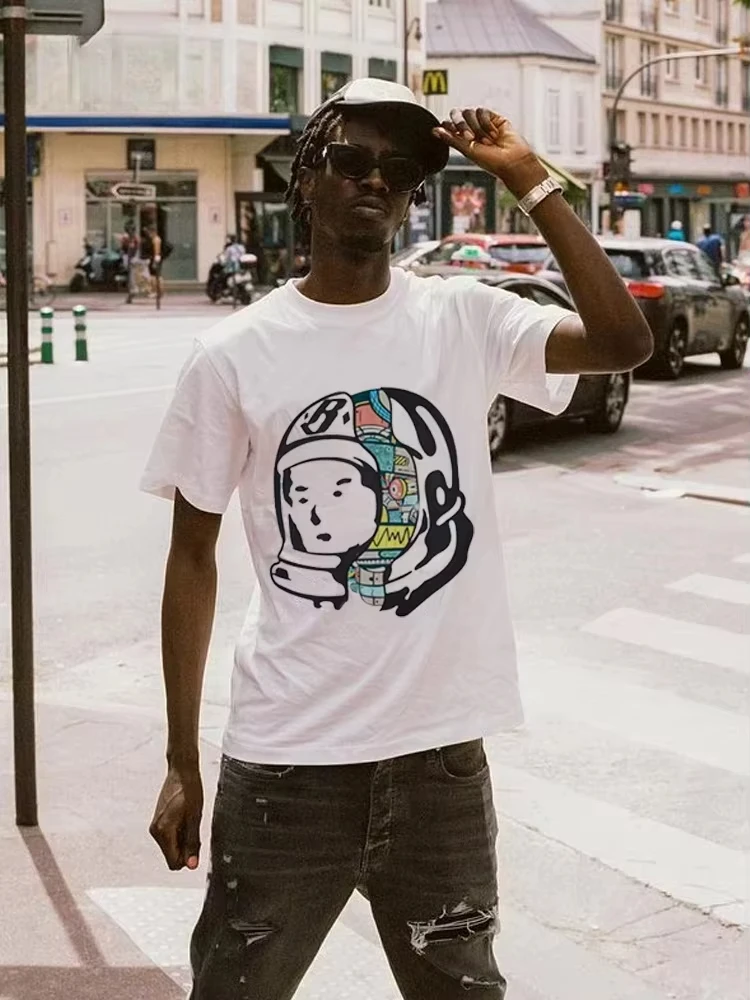 Летние мужские и женские футболки Billionaire Boys Club, хлопковая дизайнерская одежда в стиле хип-хоп, тренировочная мужская одежда с короткими рукавами
Летние мужские и женские футболки Billionaire Boys Club, хлопковая дизайнерская одежда в стиле хип-хоп, тренировочная мужская одежда с короткими рукавами