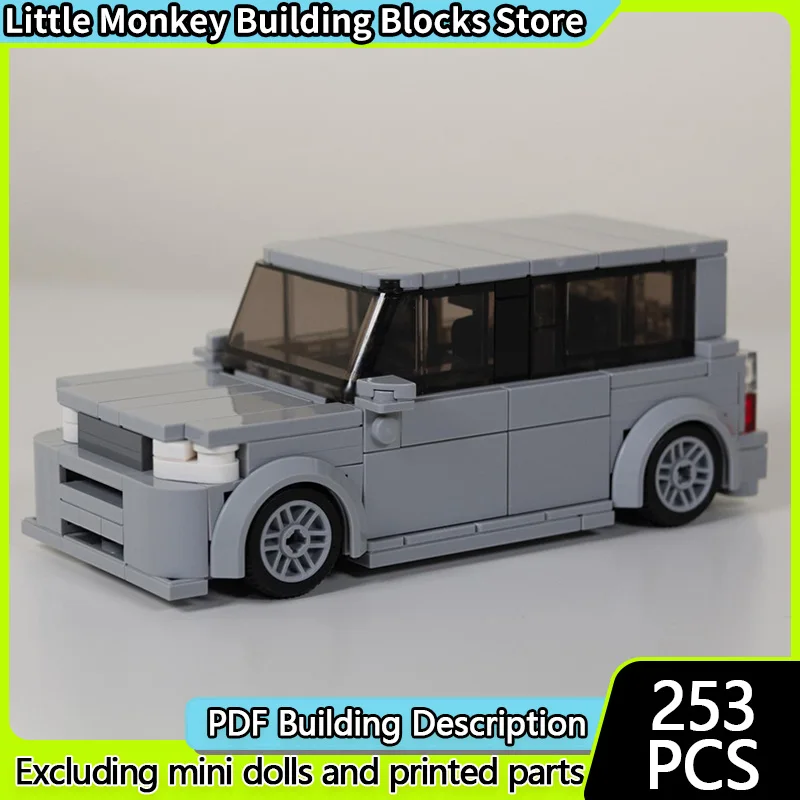 City Car Model MOC Building Bricks XB Small Passenger Car Modular Technology Children Holiday Gifts Assemble Toys Suit
City Car Model MOC Building Bricks XB Small Passenger Car Modular Technology Children Holiday Gifts Assemble Toys Suit