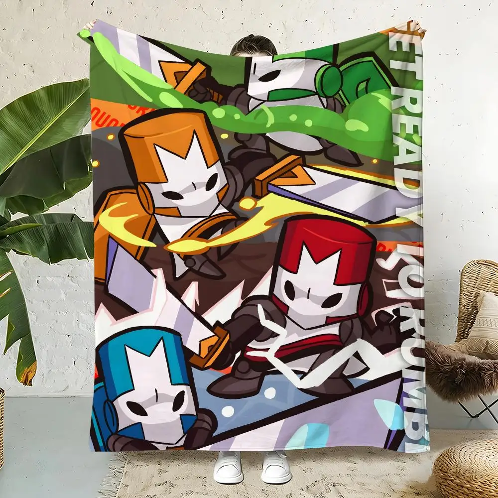 Game C-Castle Crashers Throw Flannel Throw Blanket,Bed Home Office Nap Blanket Travel,Camping,Picnic Blanket Soft Decor
Game C-Castle Crashers Throw Flannel Throw Blanket,Bed Home Office Nap Blanket Travel,Camping,Picnic Blanket Soft Decor
