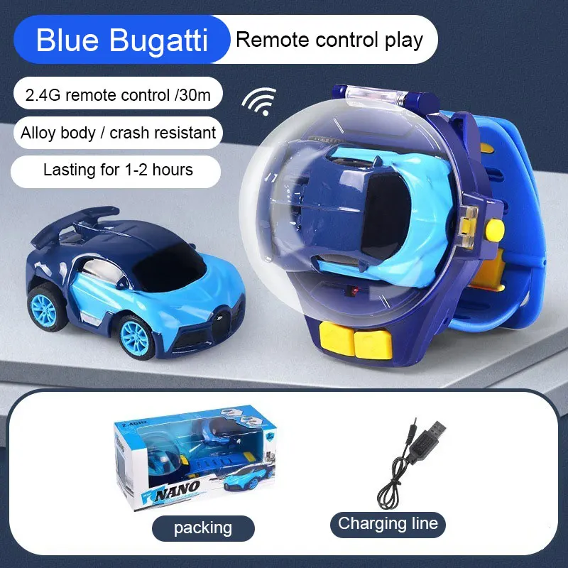 30M 2.4G Mini Watch Remote Control Car Children RC Cars Watch Toys Electric Wrist Rechargeable Wrist Racing Cars Gift For Kids
30M 2.4G Mini Watch Remote Control Car Children RC Cars Watch Toys Electric Wrist Rechargeable Wrist Racing Cars Gift For Kids