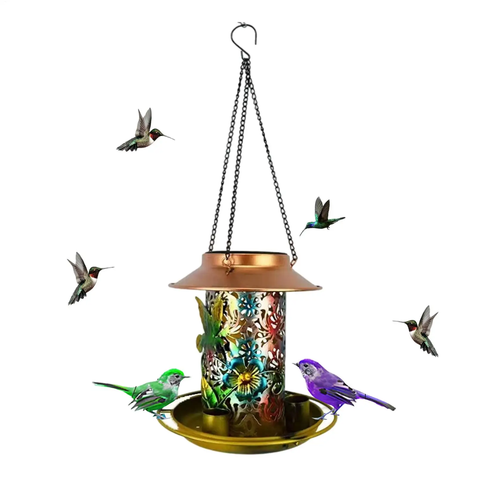 Outdoor Bird Feeder Metal LED Garden Decor Garden Bird Feeders For Outdoors For Outdoor Yard Pathway Farm Patio Porch Tree
Outdoor Bird Feeder Metal LED Garden Decor Garden Bird Feeders For Outdoors For Outdoor Yard Pathway Farm Patio Porch Tree