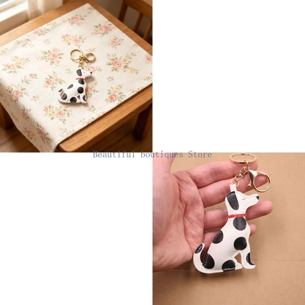 U4LF 2 Piece Stylish Spotted Canine Holder Soft PU Leather Keyring Purse Pendant
U4LF 2 Piece Stylish Spotted Canine Holder Soft PU Leather Keyring Purse Pendant