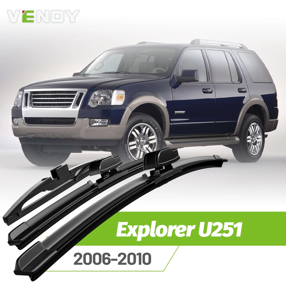 Front & Rear Wiper Blades Set For Ford Explorer U251 MK4 2006-2010 Windshield Windscreen Window Rain Brushes 20"+20"+14"
Front & Rear Wiper Blades Set For Ford Explorer U251 MK4 2006-2010 Windshield Windscreen Window Rain Brushes 20"+20"+14"