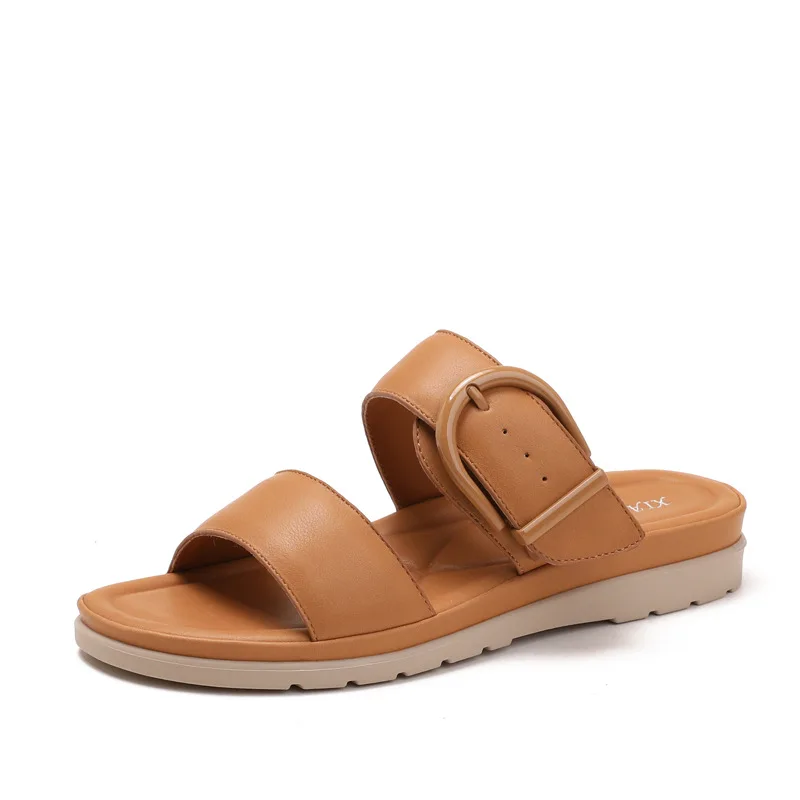 New Women Platform Wedge Sandals Buckle Low Wedge Slip On Slides Slippers Open Toe Comfortable Summer Shoes Non-slip Big Size
New Women Platform Wedge Sandals Buckle Low Wedge Slip On Slides Slippers Open Toe Comfortable Summer Shoes Non-slip Big Size