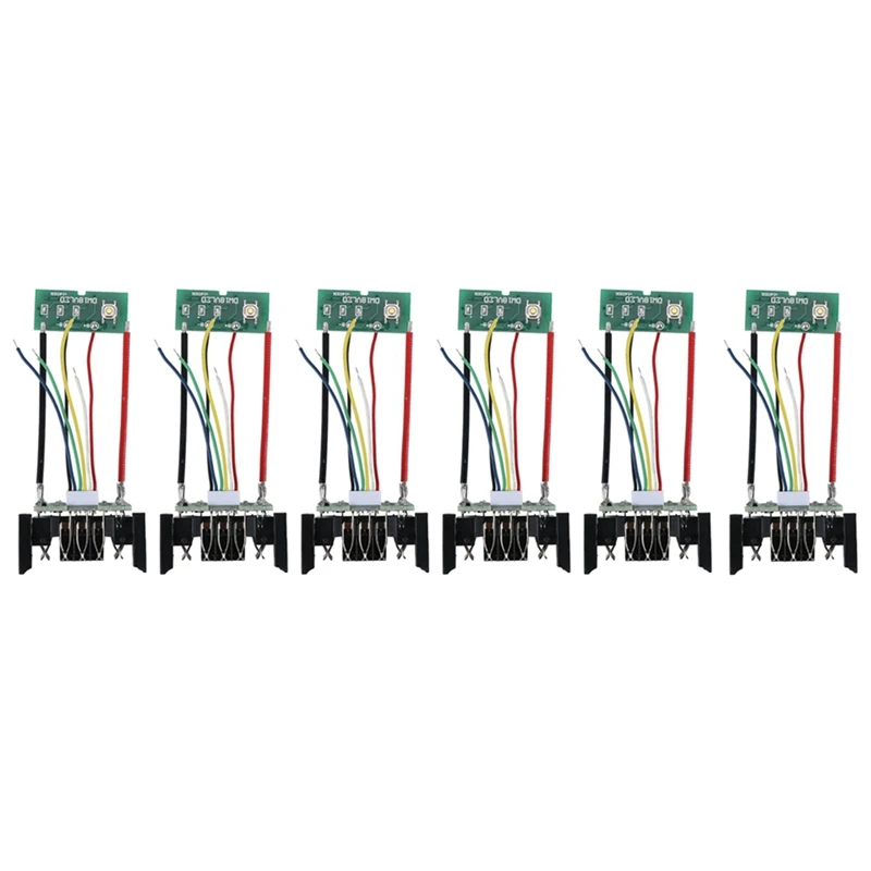 6PCS DCB200 Li-Ion Battery PCB Charging Protection Circuit Board For Dewalt 18V 20V DCB201 DCB203 DCB204
6PCS DCB200 Li-Ion Battery PCB Charging Protection Circuit Board For Dewalt 18V 20V DCB201 DCB203 DCB204