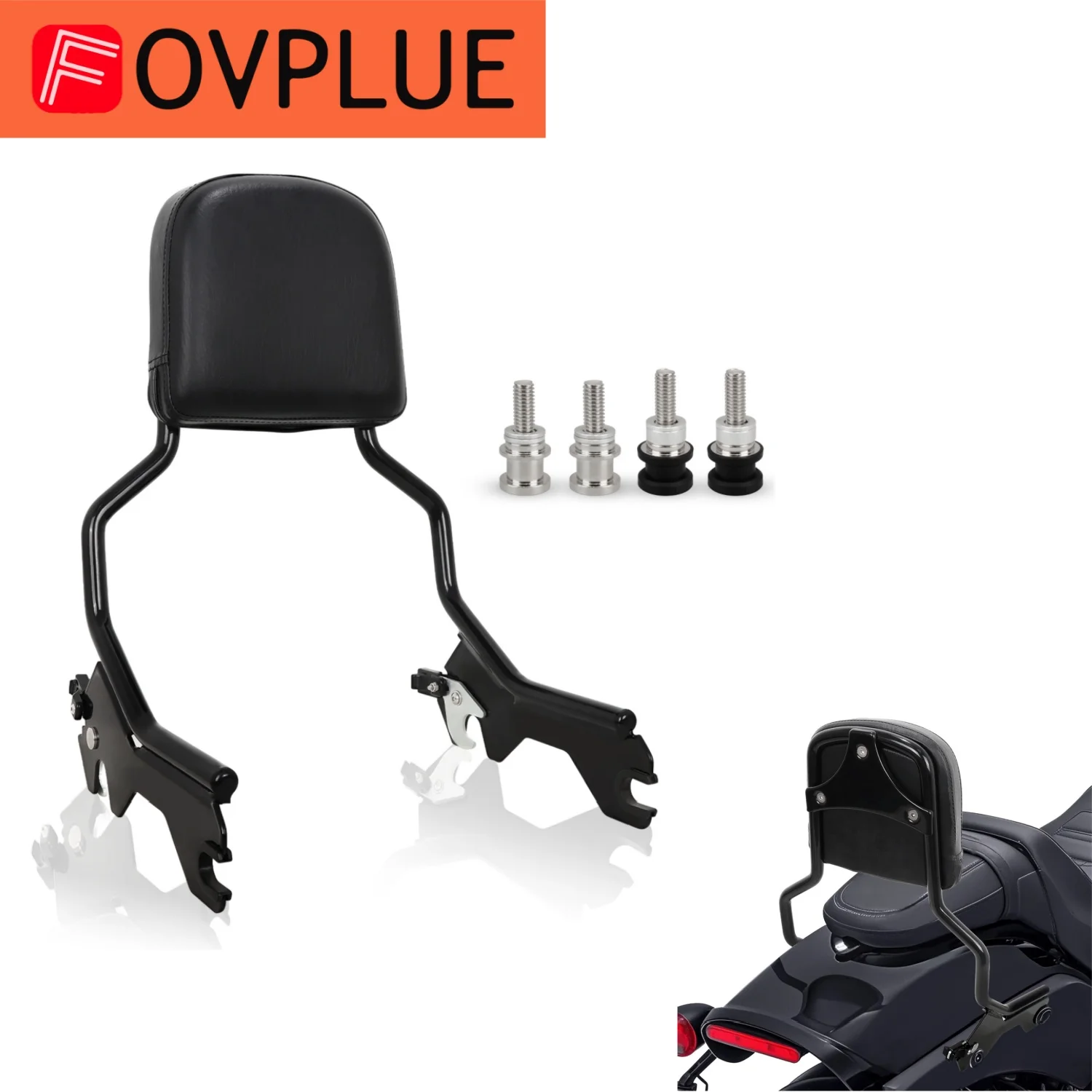 Motorcycle accessories Rear Sissy Bar Backrest Pad Detachable For Harley Softail Sport Glide FLSB Low Rider FXLR S FXLRS 2018-UP
Motorcycle accessories Rear Sissy Bar Backrest Pad Detachable For Harley Softail Sport Glide FLSB Low Rider FXLR S FXLRS 2018-UP