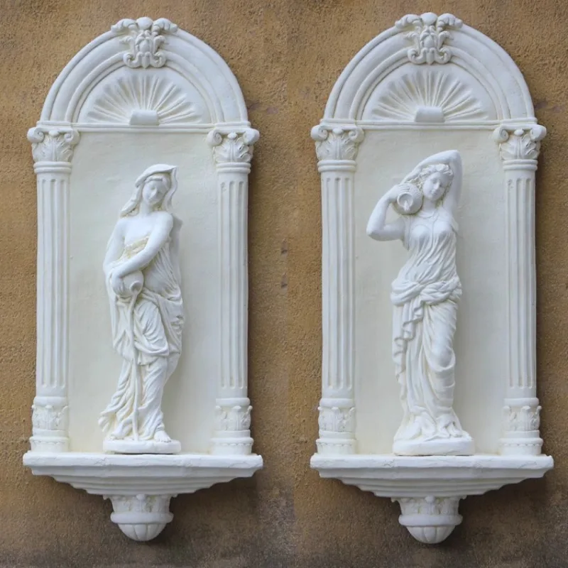 Ladies exterior decoration handmade decoration wall hanging arch figure relief entrance wall retro pendant craftsmansh
Ladies exterior decoration handmade decoration wall hanging arch figure relief entrance wall retro pendant craftsmansh