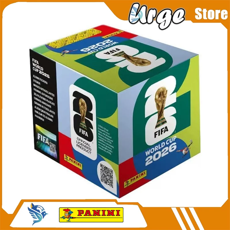 Panini FIFA World Cup 2026 International Football Sticker Collection Box (50 Packs x 7 Stickers) Official Genuine Soccer Sticker
Panini FIFA World Cup 2026 International Football Sticker Collection Box (50 Packs x 7 Stickers) Official Genuine Soccer Sticker