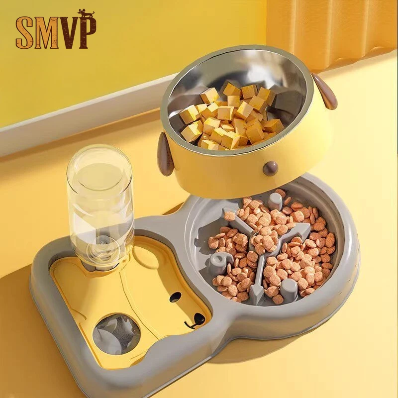 Large Capacity Slow Food Bowl Plus Automatic Water Dispenser Anti Choking Anti Overturning Integrated Pet Rice Bowl Water Bowl
Large Capacity Slow Food Bowl Plus Automatic Water Dispenser Anti Choking Anti Overturning Integrated Pet Rice Bowl Water Bowl
