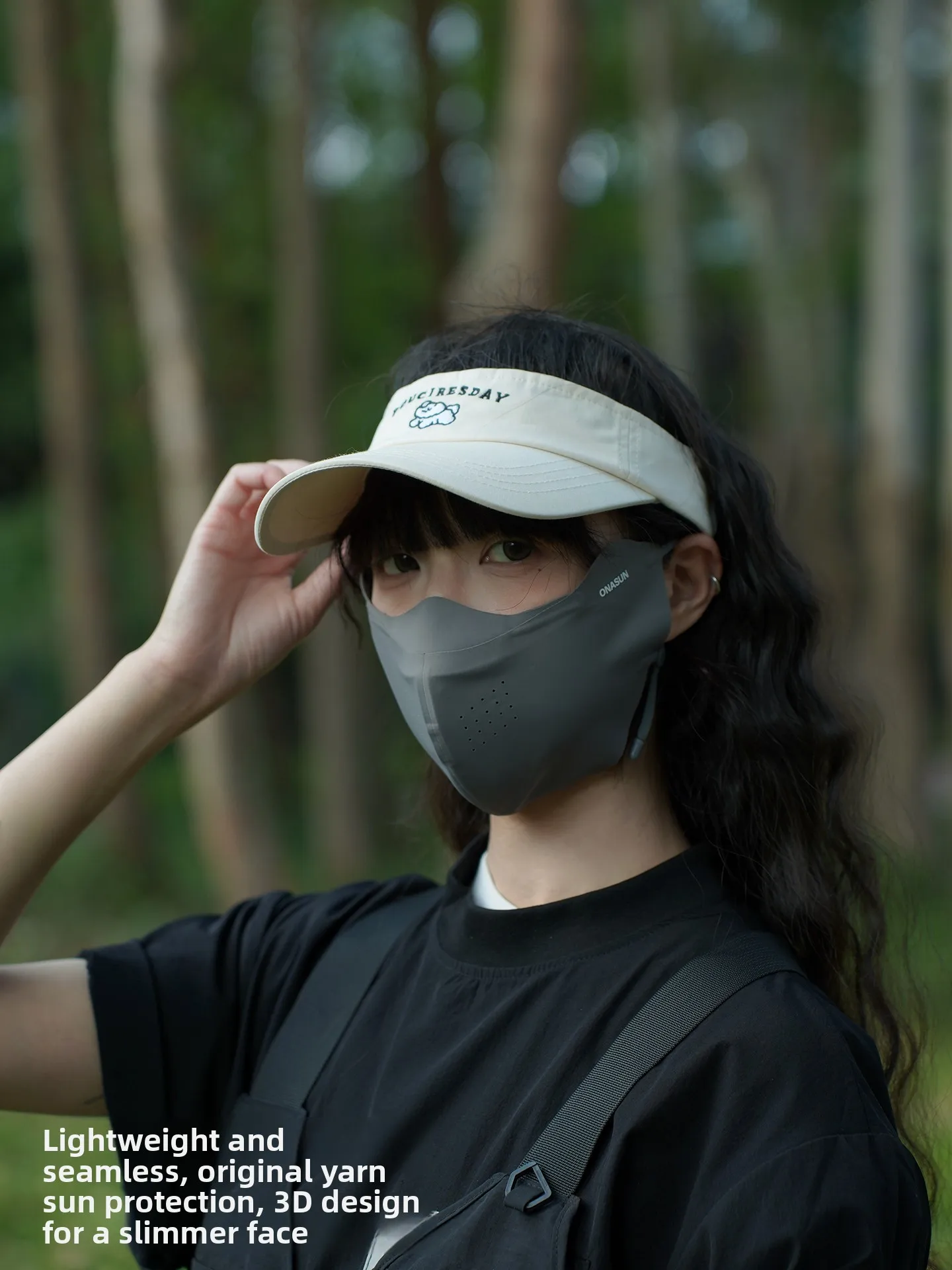 Women's Summer Ice Silk Sun Protection Mask Breathable Facial Mask Fishbone 3D Design UV Protection Eye Corner Protection
Women's Summer Ice Silk Sun Protection Mask Breathable Facial Mask Fishbone 3D Design UV Protection Eye Corner Protection