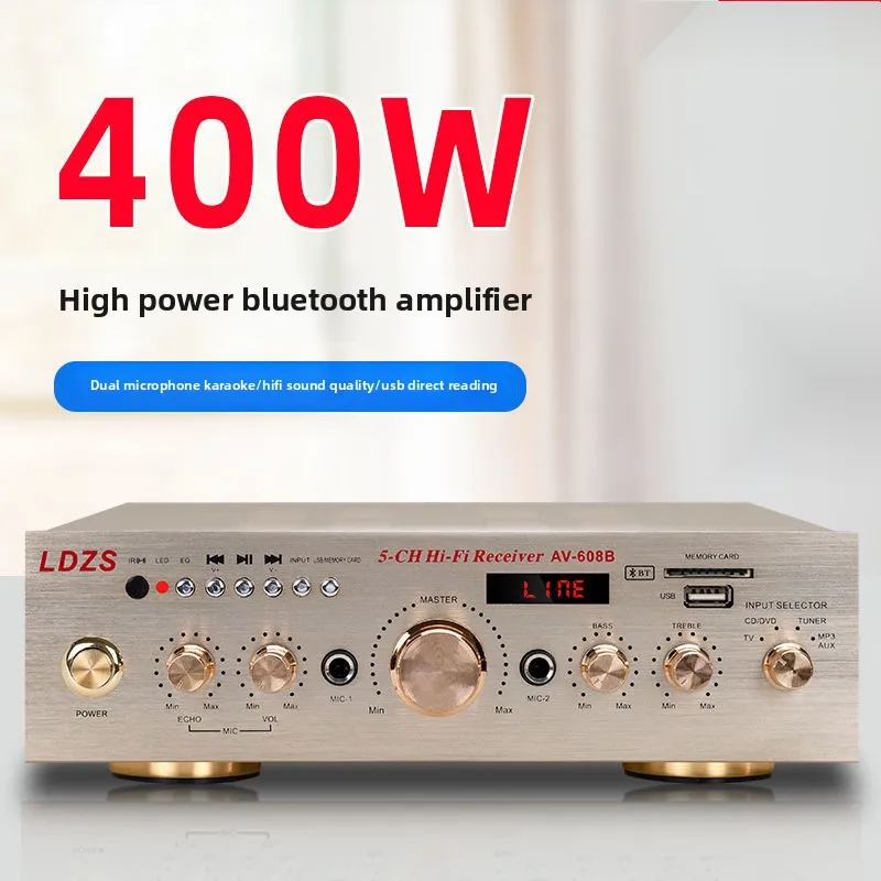 220 В высокая мощность Bluetooth усилитель мощности домашний караоке громкость лихорадка сценический аудио сабвуфер усилитель воздуха 400 Вт
220 В высокая мощность Bluetooth усилитель мощности домашний караоке громкость лихорадка сценический аудио сабвуфер усилитель воздуха 400 Вт