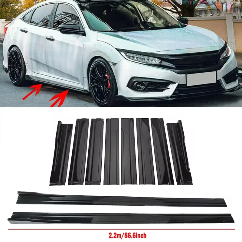 For Mercedes Benz Accessories W177 W176 W203 W204 W205 W211 W212 W213 AMG Car Side Skirts Extension Rocker Panel Splitter 8pcs
For Mercedes Benz Accessories W177 W176 W203 W204 W205 W211 W212 W213 AMG Car Side Skirts Extension Rocker Panel Splitter 8pcs