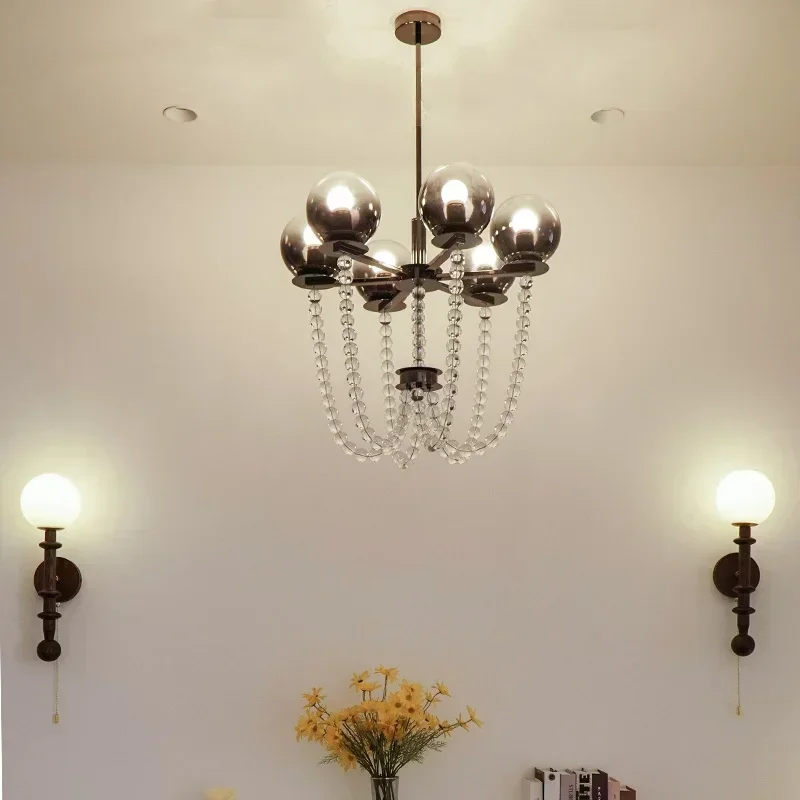 French Retro Chandelier Designer Light Luxury Ceiling Pendants Antique High-end Living Room Bedroom Hanging Lamp
French Retro Chandelier Designer Light Luxury Ceiling Pendants Antique High-end Living Room Bedroom Hanging Lamp