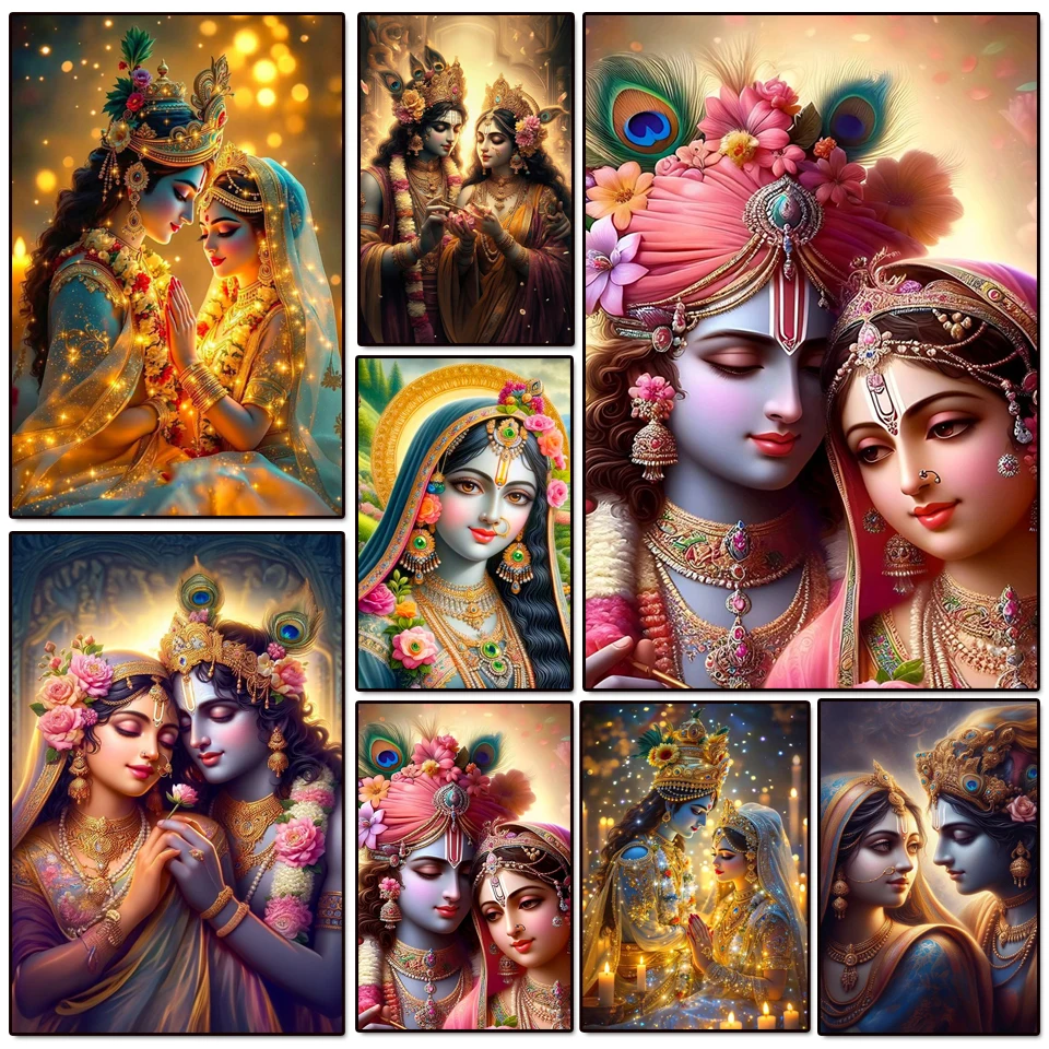 Indian Lord Radha Krishna Couple 5d Diy Diamond Painting Hinduism Religious Art Cross Stitch Mosaic Embroidery 2025 Home Decor
Indian Lord Radha Krishna Couple 5d Diy Diamond Painting Hinduism Religious Art Cross Stitch Mosaic Embroidery 2025 Home Decor
