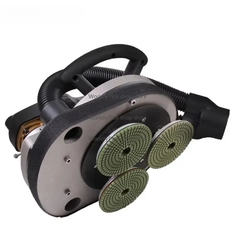 Floor Grinder with Discs for Marble Terrazzo Concrete Polishing and Crystallization
Floor Grinder with Discs for Marble Terrazzo Concrete Polishing and Crystallization