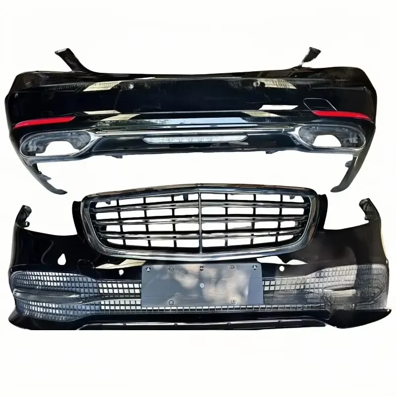 High Quality Body Kit for Mercedes Benz S450 S500 W222 Front and Rear Bumper with Fog Light Cut Outs
High Quality Body Kit for Mercedes Benz S450 S500 W222 Front and Rear Bumper with Fog Light Cut Outs