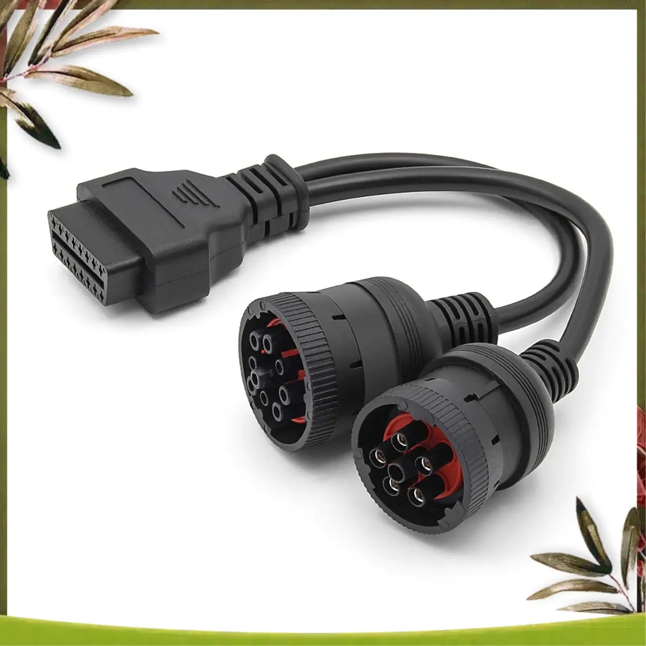 A83R-Car Truck Y-кабель OBD OBD2 16-контактный разъем для J1708 6-контактный/J1939 9-контактный OBDII Y-кабель диагностический адаптерный кабель
A83R-Car Truck Y-кабель OBD OBD2 16-контактный разъем для J1708 6-контактный/J1939 9-контактный OBDII Y-кабель диагностический адаптерный кабель