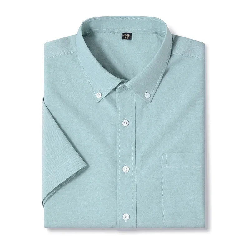 2025 Summer High Quality Pure Cotton Men Shirts Short Sleeve Dress Shirts Male Slim Social Business Blouse Solid Color Oxford
2025 Summer High Quality Pure Cotton Men Shirts Short Sleeve Dress Shirts Male Slim Social Business Blouse Solid Color Oxford