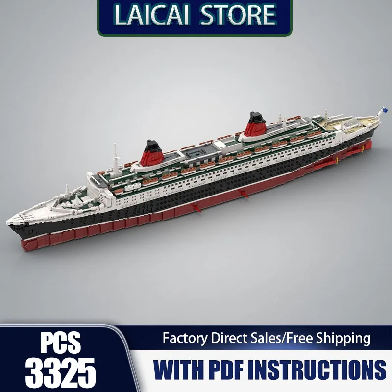 Urban Ship Moc Building Blocks French Ship Atlantic Shipping Technology Bricks DIY Assembly Holiday Construction Toy Set Gifts
Urban Ship Moc Building Blocks French Ship Atlantic Shipping Technology Bricks DIY Assembly Holiday Construction Toy Set Gifts