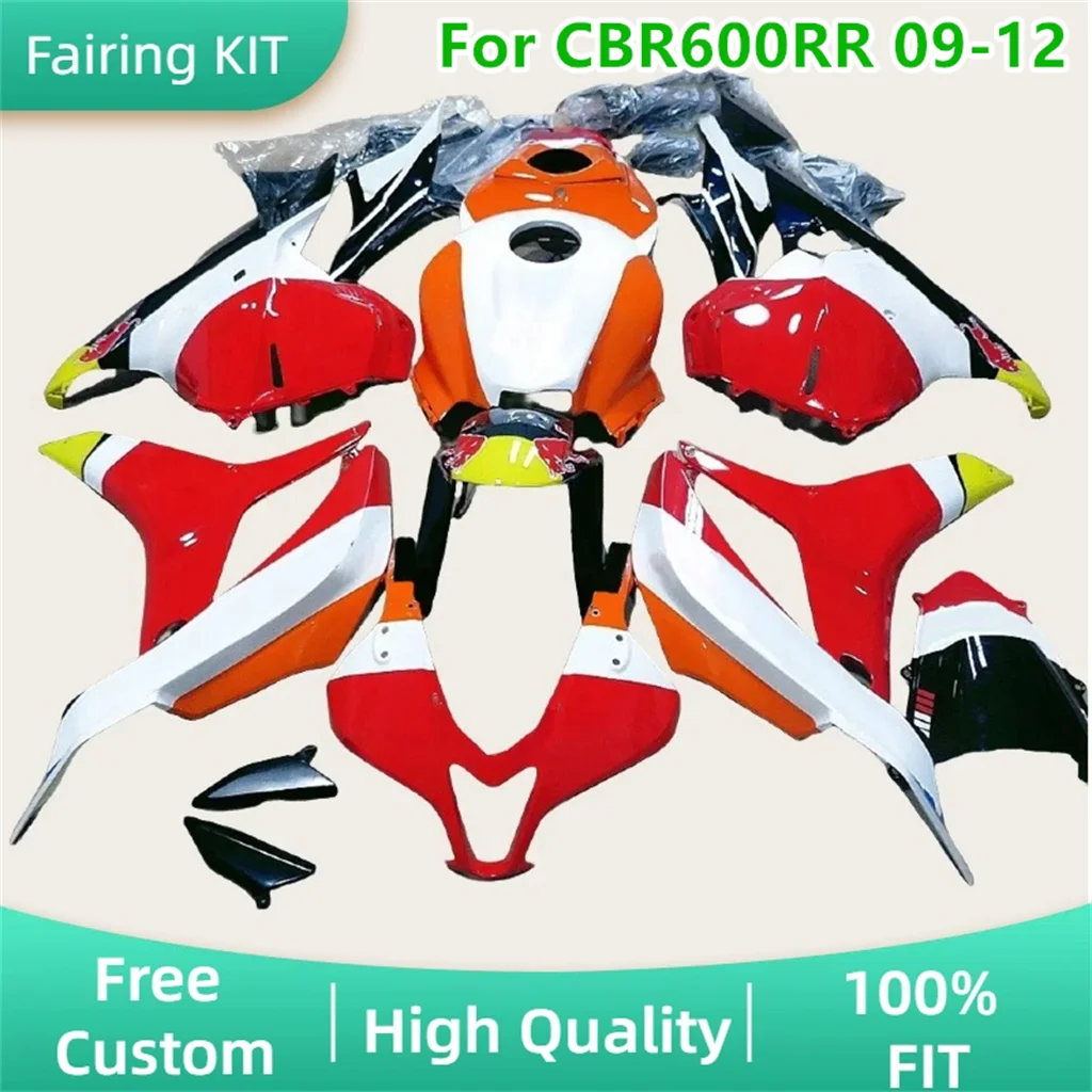 Новый комплект обтекателей для мотоцикла ABS, подходит для HONDA CBR600 RR 09 10 11 12 CBR 600RR 2009 2010 2011 2012, ремонт кузова, запасные части
Новый комплект обтекателей для мотоцикла ABS, подходит для HONDA CBR600 RR 09 10 11 12 CBR 600RR 2009 2010 2011 2012, ремонт кузова, запасные части