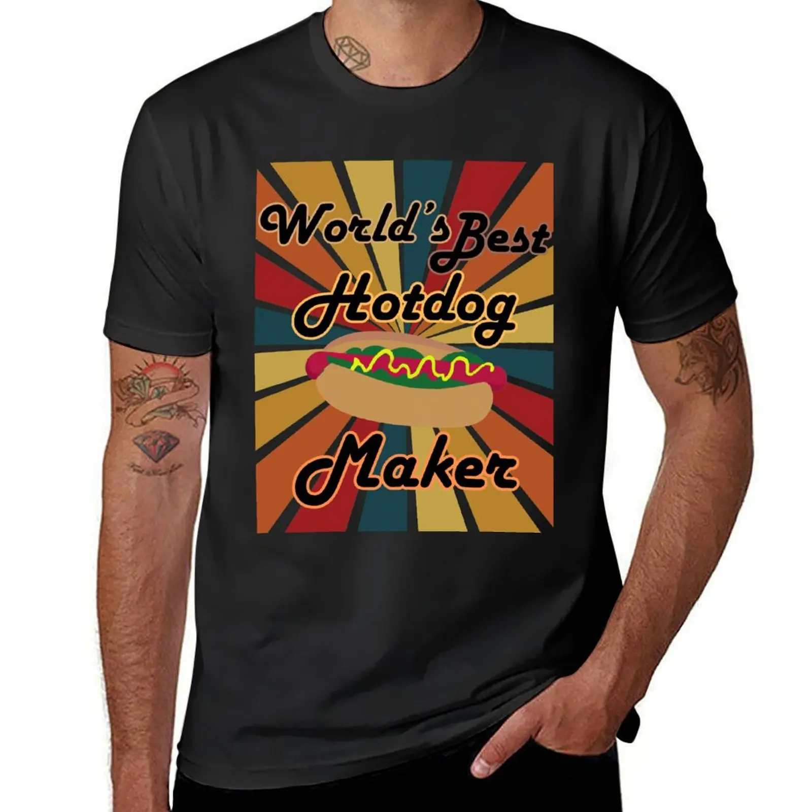 World's Best Hotdog Maker Funny Hot Dog T-Shirt boys animal print blanks mens big and tall t shirts
World's Best Hotdog Maker Funny Hot Dog T-Shirt boys animal print blanks mens big and tall t shirts