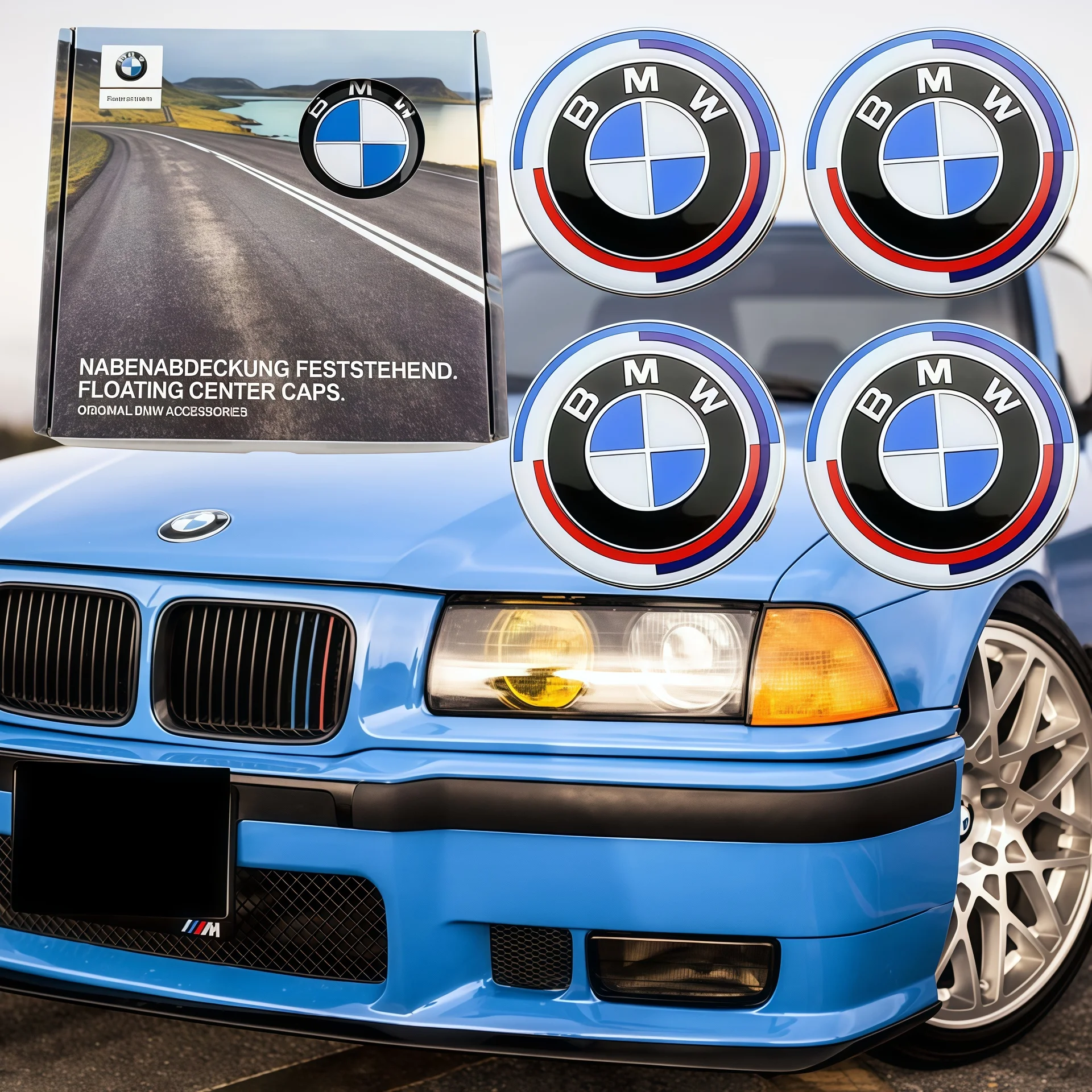 4Pcs/set 68MM 56MM Blue White Floating Wheel Center Cap Auto Accessories for BMW G11 G12 G30 G31 G32 G38 G08 G05 F46 F49 F39 F90
4Pcs/set 68MM 56MM Blue White Floating Wheel Center Cap Auto Accessories for BMW G11 G12 G30 G31 G32 G38 G08 G05 F46 F49 F39 F90