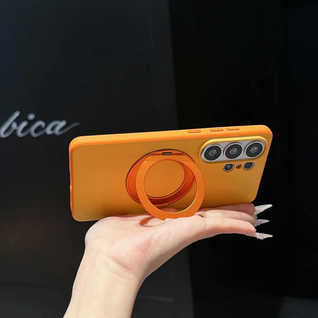 For Samsung Galaxy S26 Ultra Case Protection Magnetic 360 Ring Holder Protector Mobile Phone Case Cover
For Samsung Galaxy S26 Ultra Case Protection Magnetic 360 Ring Holder Protector Mobile Phone Case Cover