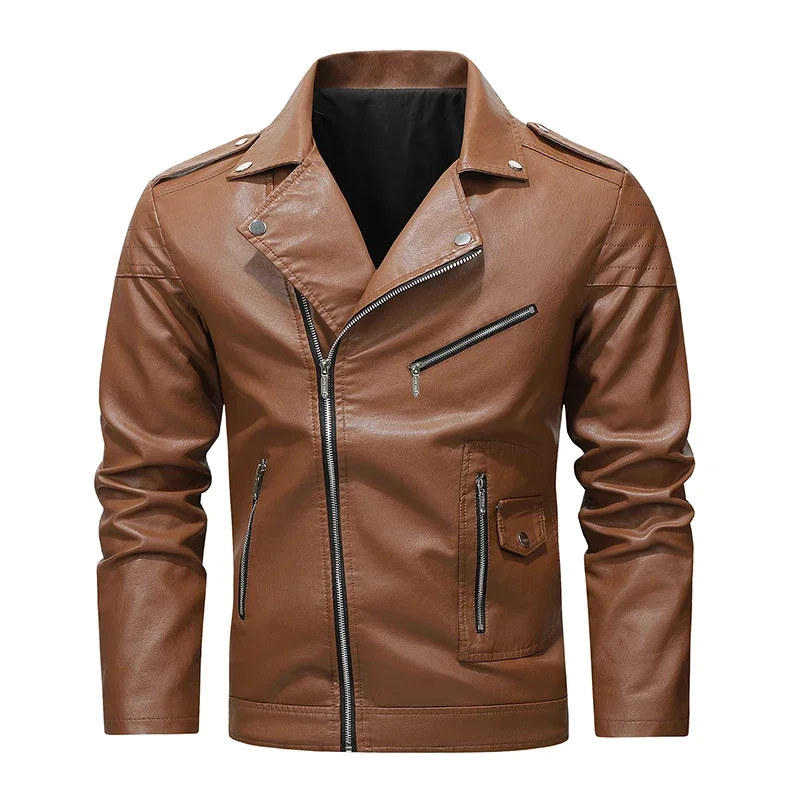 Зимняя мужская кожаная куртка в мотоциклетном стиле, модная повседневная куртка, удобная многофункциональная трендовая куртка
Зимняя мужская кожаная куртка в мотоциклетном стиле, модная повседневная куртка, удобная многофункциональная трендовая куртка