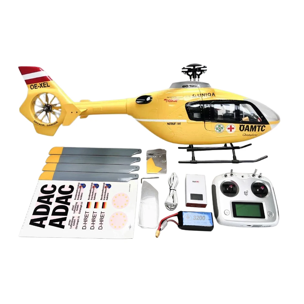 ROBAN EC135 450 Class 2.4G 11CH Желтый Красный Хвост 4 лопасти GPS Стабилизированная шкала RC Вертолет RTF с контроллером полета X2
ROBAN EC135 450 Class 2.4G 11CH Желтый Красный Хвост 4 лопасти GPS Стабилизированная шкала RC Вертолет RTF с контроллером полета X2