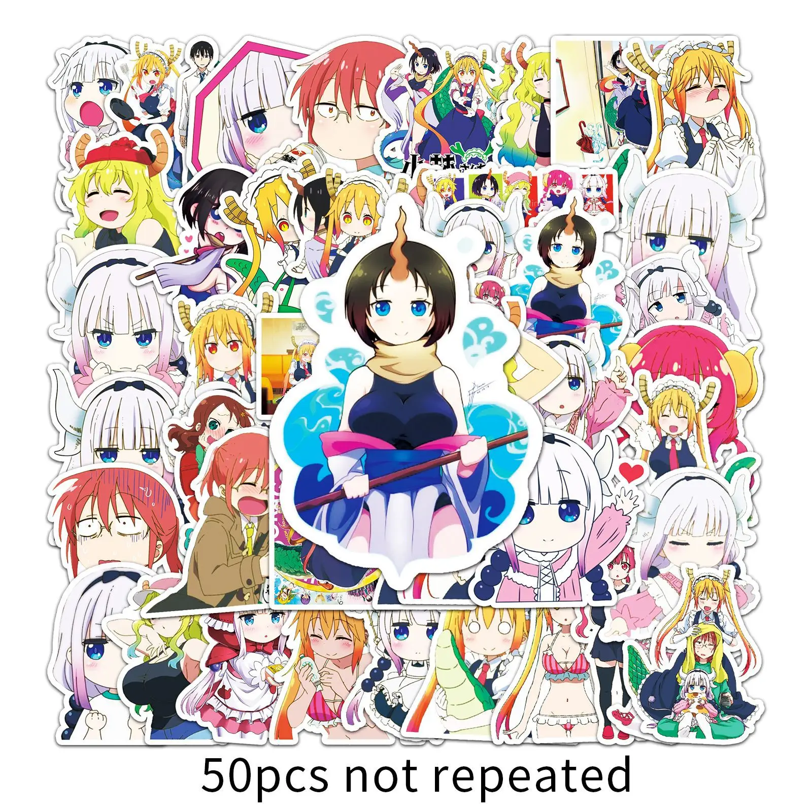 10/30/50PCS Japanese Anime Manga Miss Kobayashi's Dragon Maid Cute Decorative Stickers DIY Helmet Scooter Water Cup Decal Toys
10/30/50PCS Japanese Anime Manga Miss Kobayashi's Dragon Maid Cute Decorative Stickers DIY Helmet Scooter Water Cup Decal Toys